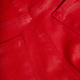 L'AGENCE - Ruth Coated Straight-Leg Jean
