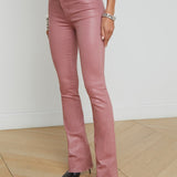 L'AGENCE - Ruth Coated Straight-Leg Jean