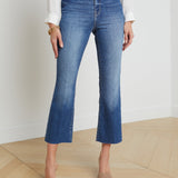 L'AGENCE - Kendra Cropped Flare Jean