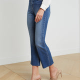 L'AGENCE - Kendra Cropped Flare Jean