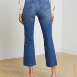 L'AGENCE - Kendra Cropped Flare Jean