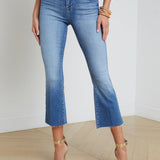L'AGENCE - Kendra Cropped Flare Jean