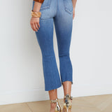 L'AGENCE - Kendra Cropped Flare Jean
