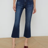 L'AGENCE - Kendra Cropped Flare Jean