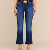 L'AGENCE - Kendra Cropped Flare Jean