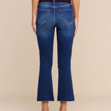 L'AGENCE - Kendra Cropped Flare Jean
