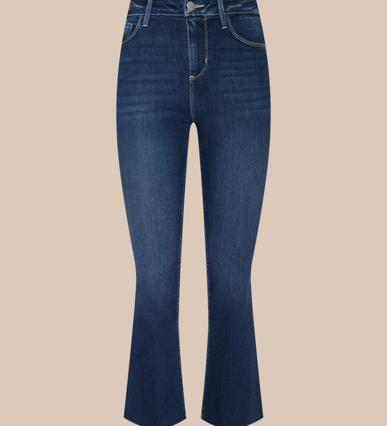 L'AGENCE - Kendra Cropped Flare Jean