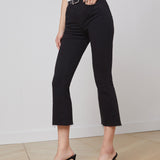 L'AGENCE - Kendra Cropped Flare Jean