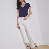 L'AGENCE - Kendra Cropped Flare Jean