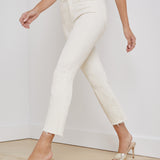 L'AGENCE - Kendra Cropped Flare Jean