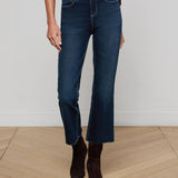 L'AGENCE - Kendra Cropped Flare Jean