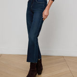 L'AGENCE - Kendra Cropped Flare Jean