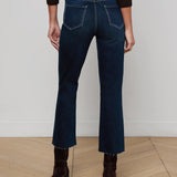 L'AGENCE - Kendra Cropped Flare Jean