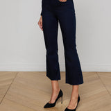L'AGENCE - Kendra Cropped Flare Jean