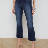 L'AGENCE - Kendra Cropped Flare Jean