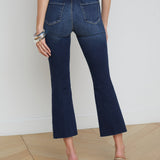 L'AGENCE - Kendra Cropped Flare Jean