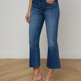 L'AGENCE - Kendra Cropped Flare Jean