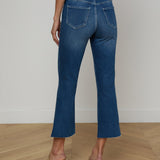 L'AGENCE - Kendra Cropped Flare Jean