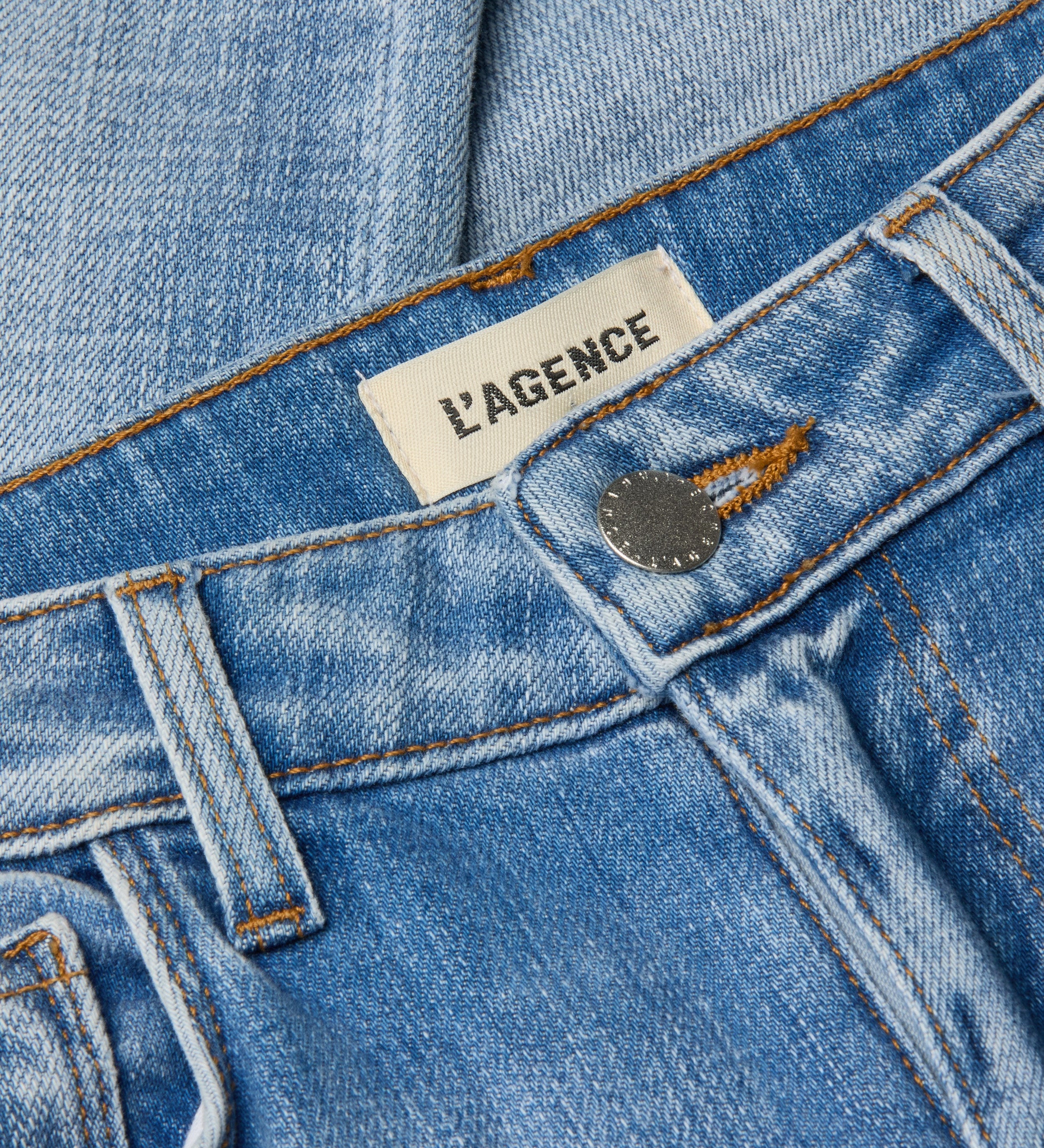 L'AGENCE - Kendra Cropped Flare Jean