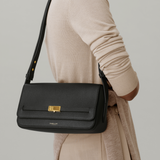 DeMellier - The New York Crossbody Warm Brown Small Grain