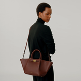 DeMellier - The Midi New York Warm Brown Small Grain
