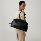 DeMellier - The Stockholm Black Large Croc Effect