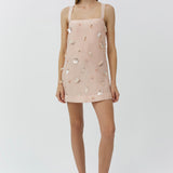 Simkhai - Sumi Embellished Organza Mini Dress