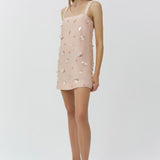 Simkhai - Sumi Embellished Organza Mini Dress