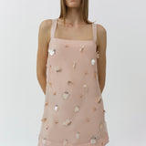 Simkhai - Sumi Embellished Organza Mini Dress