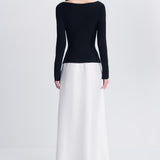 Simkhai - Paola Satin Knit Gown