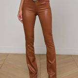 L'AGENCE - Selma Coated Bootcut Jean