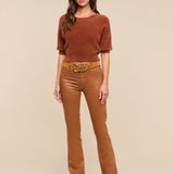 L'AGENCE - Selma Coated Bootcut Jean