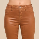 L'AGENCE - Selma Coated Bootcut Jean