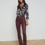 L'AGENCE - Selma Coated Bootcut Jean