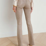 L'AGENCE - Selma Coated Bootcut Jean