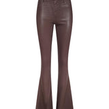 L'AGENCE - Marty Coated Flare Jean