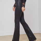 L'AGENCE - Marty Coated Flare Jean