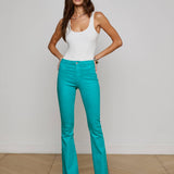 L'AGENCE - Marty Coated Flare Jean