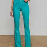 L'AGENCE - Marty Coated Flare Jean