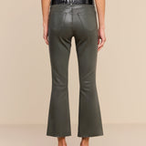L'AGENCE - Kendra Coated Cropped Flare Jean