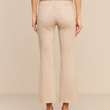 L'AGENCE - Kendra Coated Cropped Flare Jean