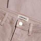 L'AGENCE - Kendra Coated Cropped Flare Jean