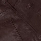 L'AGENCE - Kendra Coated Cropped Flare Jean