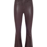 L'AGENCE - Kendra Coated Cropped Flare Jean