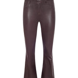 L'AGENCE - Kendra Coated Cropped Flare Jean