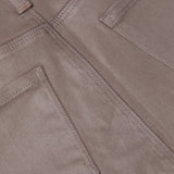 L'AGENCE - Kendra Coated Cropped Flare Jean