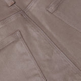 L'AGENCE - Kendra Coated Cropped Flare Jean