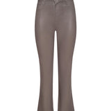 L'AGENCE - Kendra Coated Cropped Flare Jean