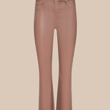 L'AGENCE - Kendra Coated Cropped Flare Jean