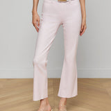 L'AGENCE - Kendra Coated Cropped Flare Jean